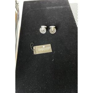 Men's Silver and Black Limited Edition Cufflinks